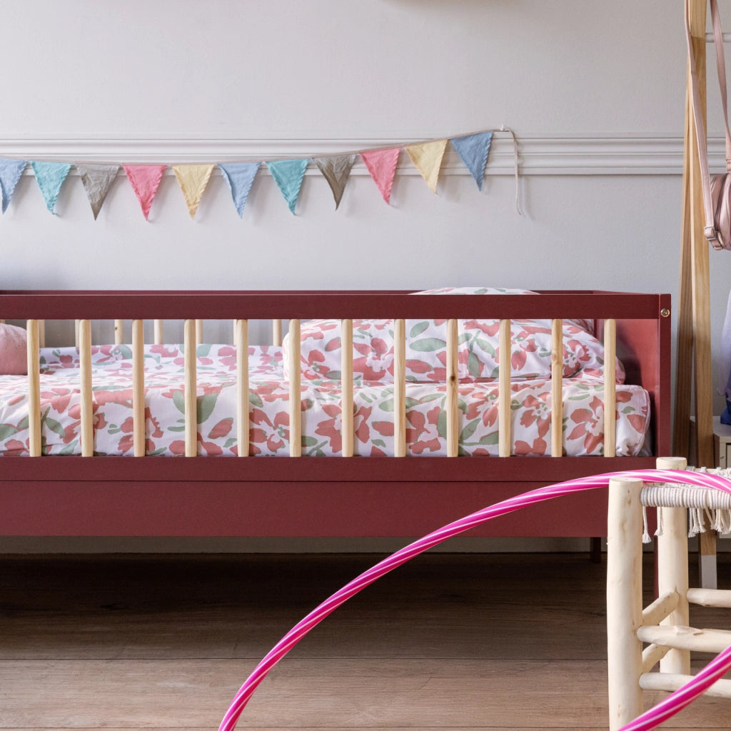 Letto per bambini 190x90cm terracotta ADAM
