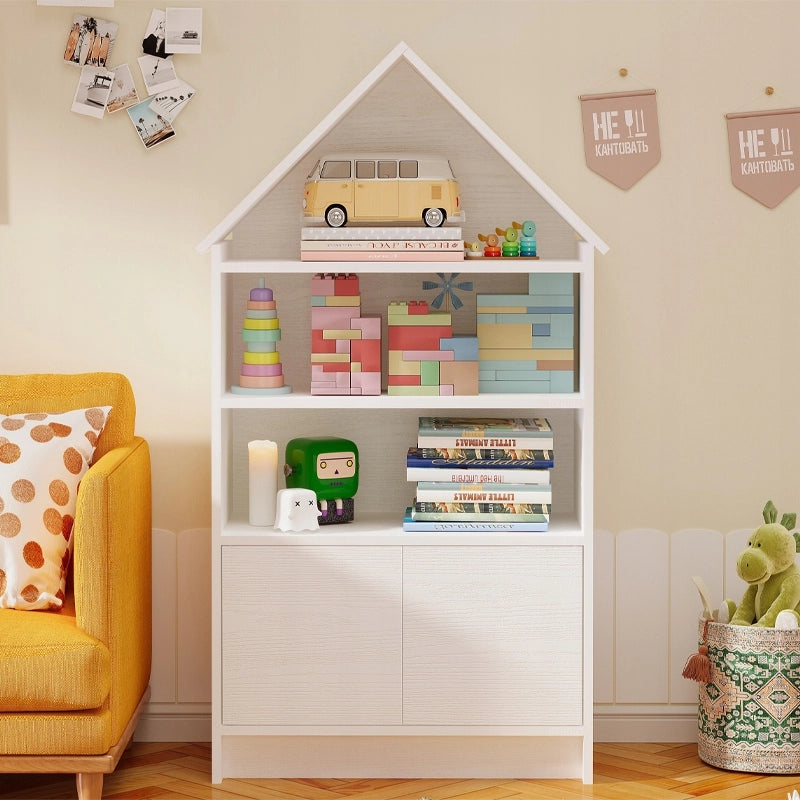 Scaffale a forma di casetta per bambini, 63 cm