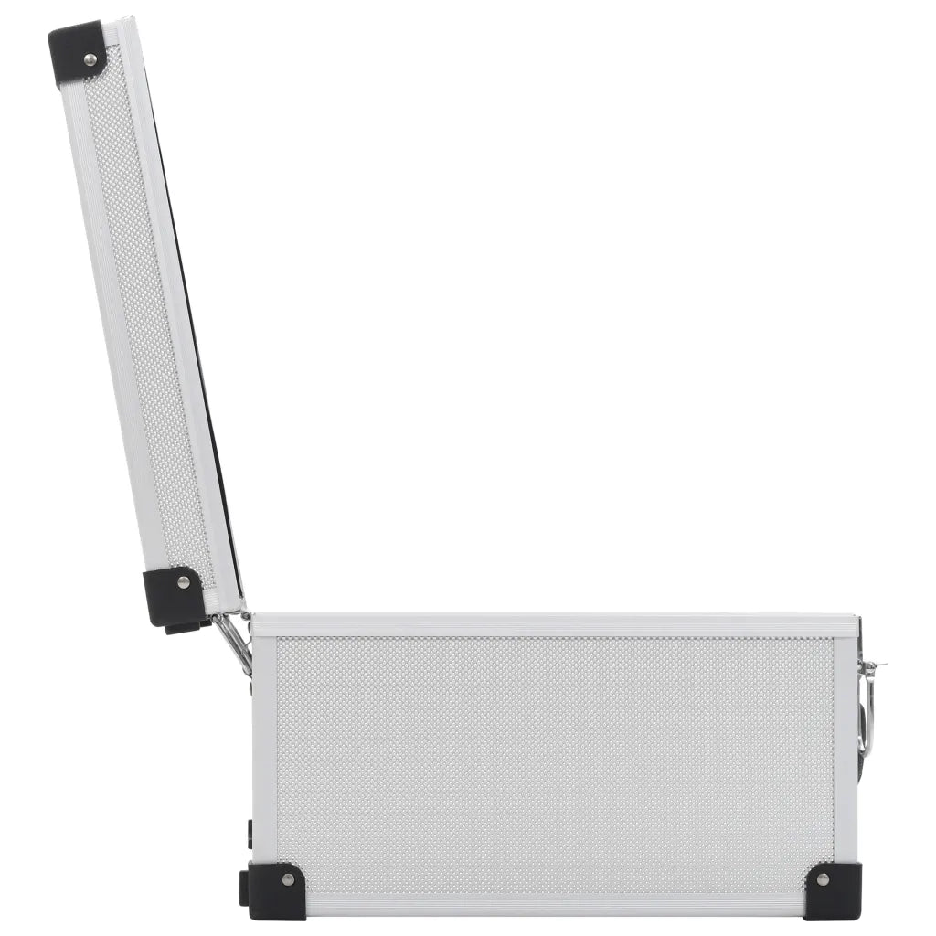 Custodia CD per 40 CD in Alluminio ABS Argento 91858