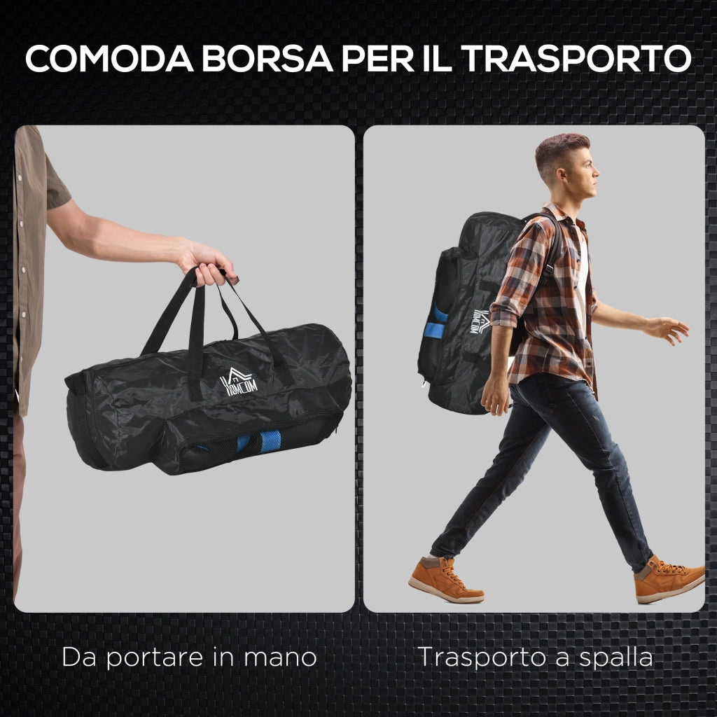 Set Sacco da Boxe con Guantoni e Borsa ¨C zephmum ¨C Blu
