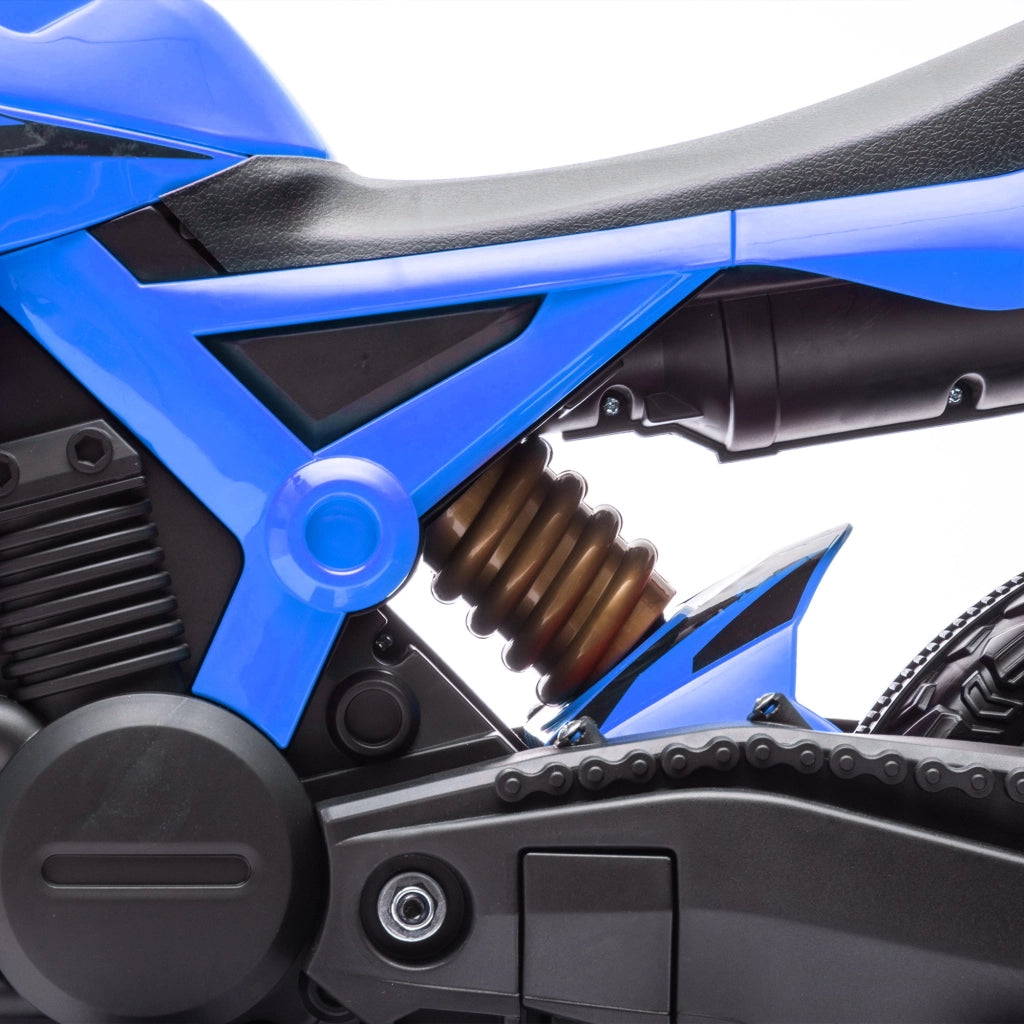 Moto Elettrica per Bambini 12V ¨C Minimal ¨C Blu