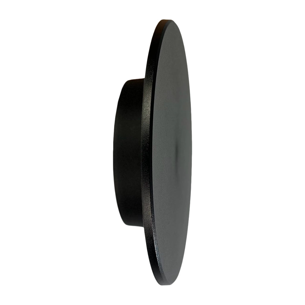 Applique esterna nera Disk Ø12 LED 9W CCT IP65