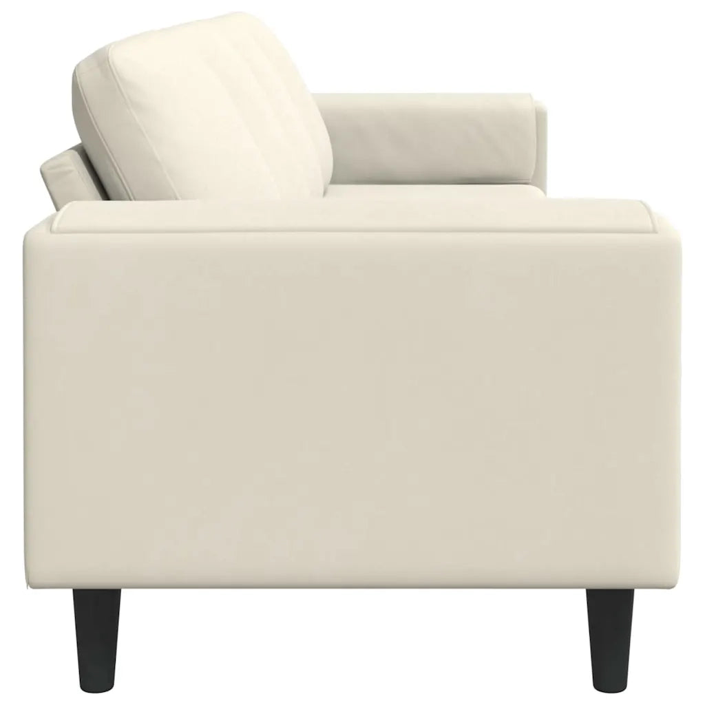 Divano per Soggiorno Crema 250 x 77 x 76 cm 3335098