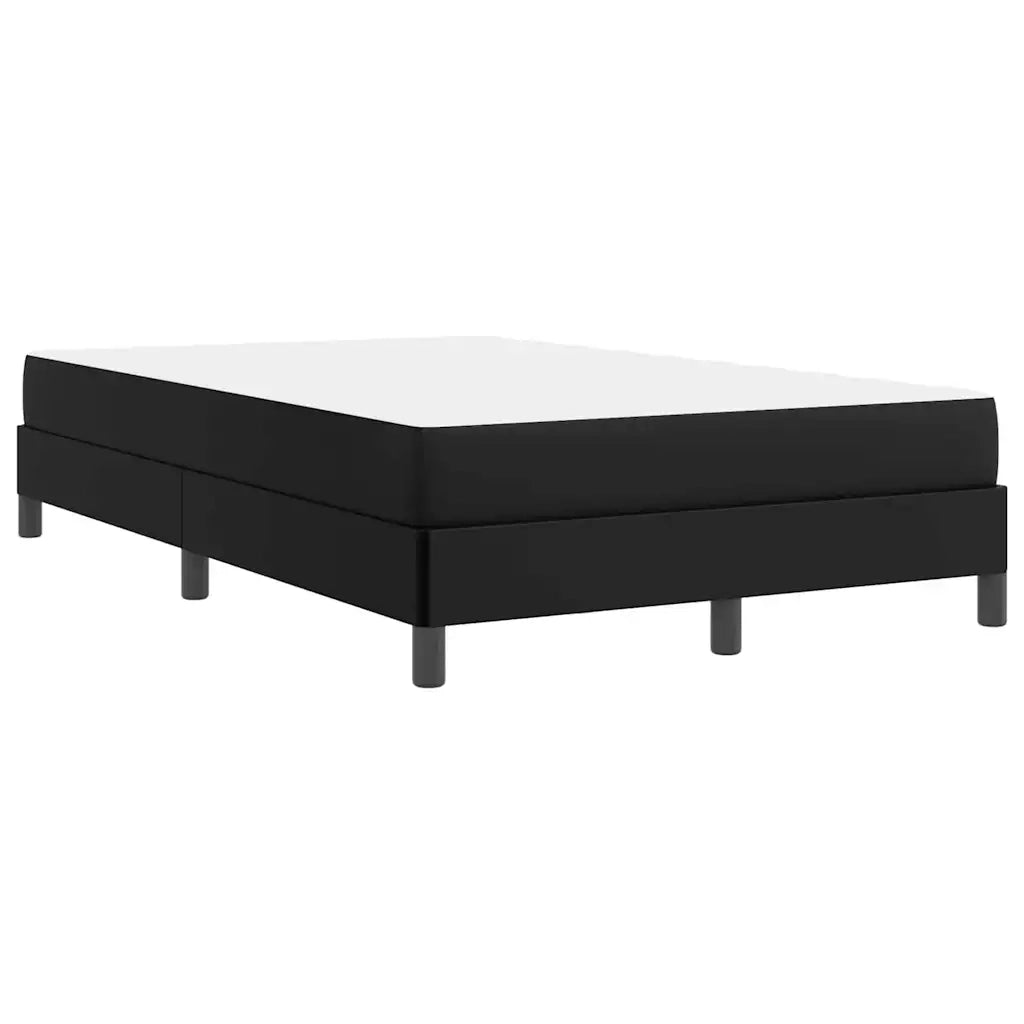 Struttura del letto con materasso Nero 120 x 190 cm Tessuto 3398618