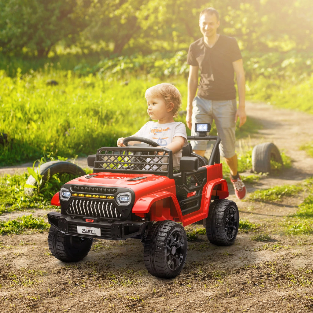 Auto Elettrica per Bambini con Telecomando ¨C Minimal ¨C Rosso
