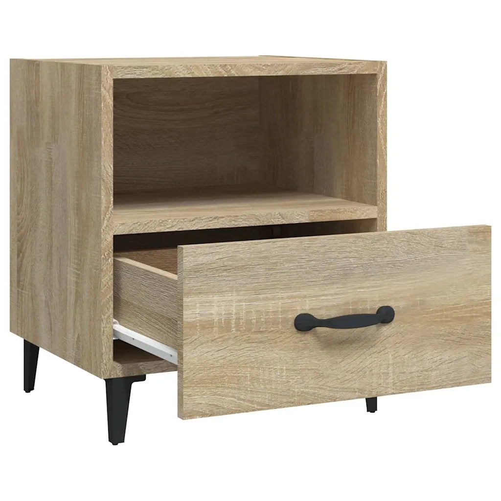 Comodino Rovere Sonoma in Legno Multistrato 812030