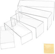 Set di 5 stendardi trasparenti in plexiglas di alta qualità