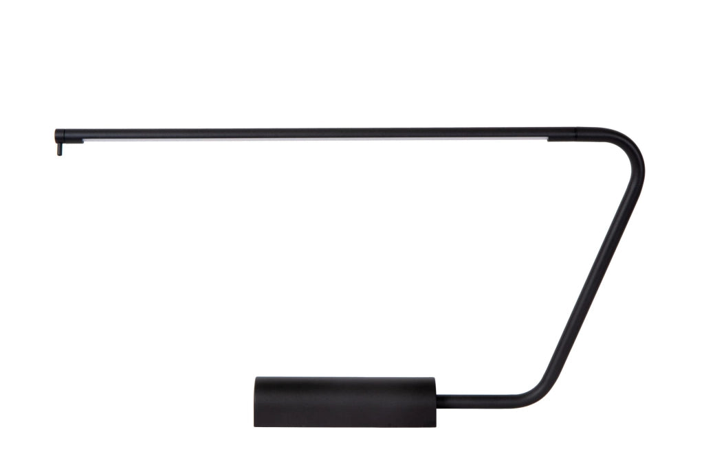 Lampada da scrivania LED curva nera MADISON Lucide