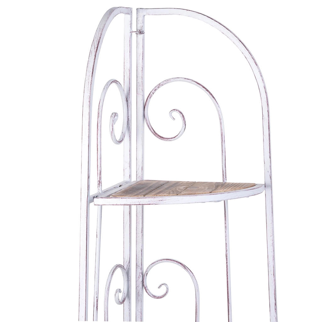 Mensola espositiva grigio 37x37x131