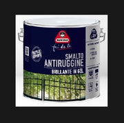 SMALTO ANTIRUGGINE NERO 0,5LT - BOERO