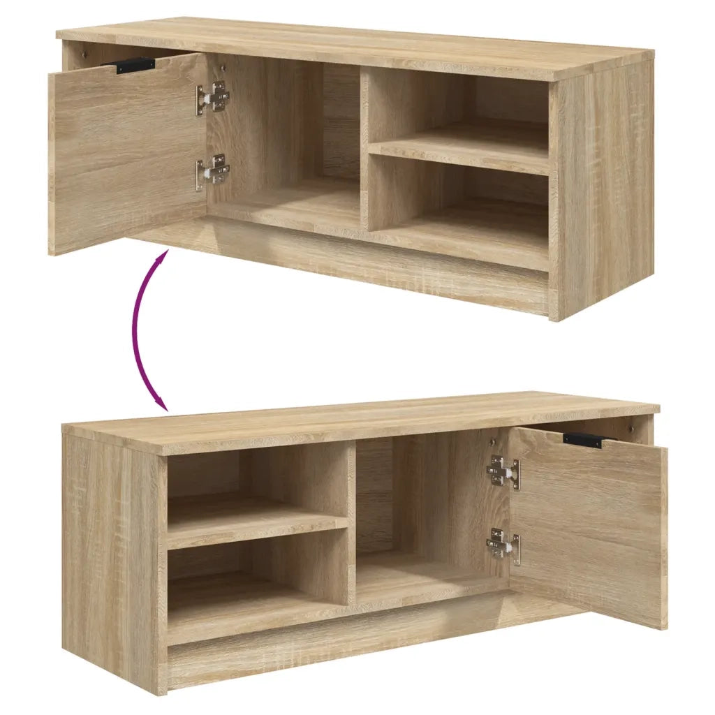 Mobile TV | Armadietto TV | Mobile Porta TV Rovere Sonoma 102x35,5x36,5cm Legno Multistrato