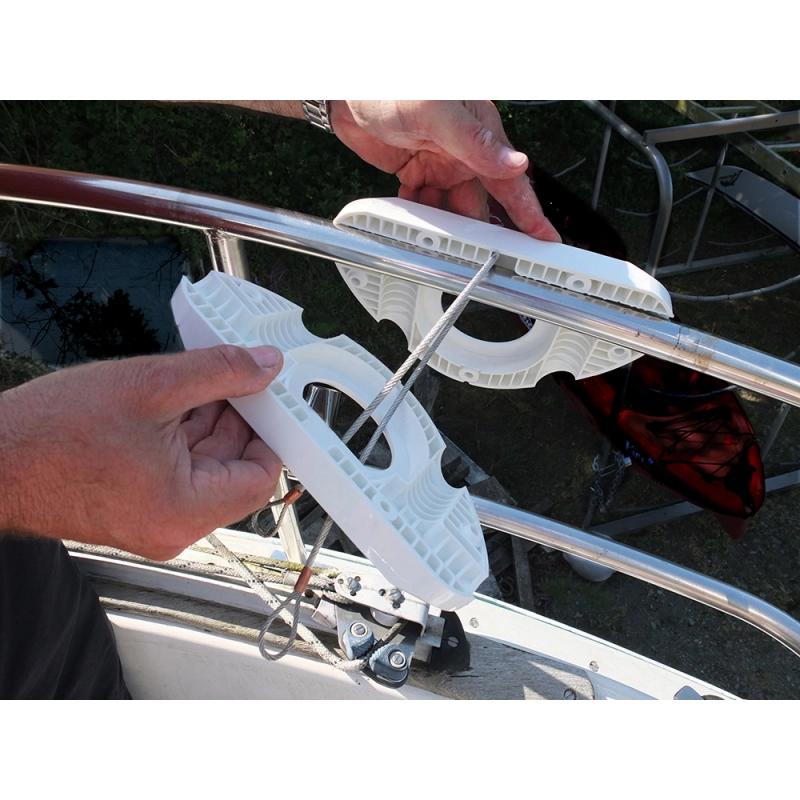 SUPPORTO MOTORE FUORIBORDO BIANCO GREY BRACKET
