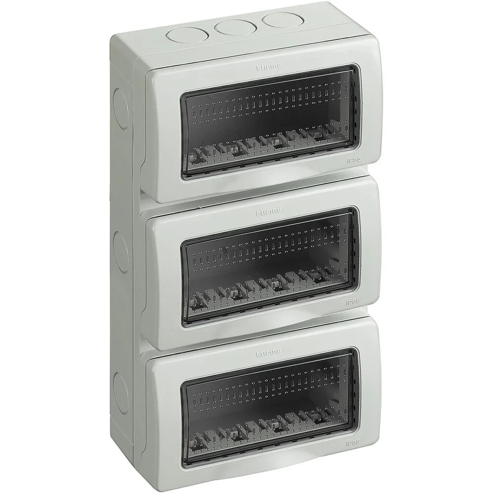 Bticino custodia IP55 4+4+4 moduli 25512V