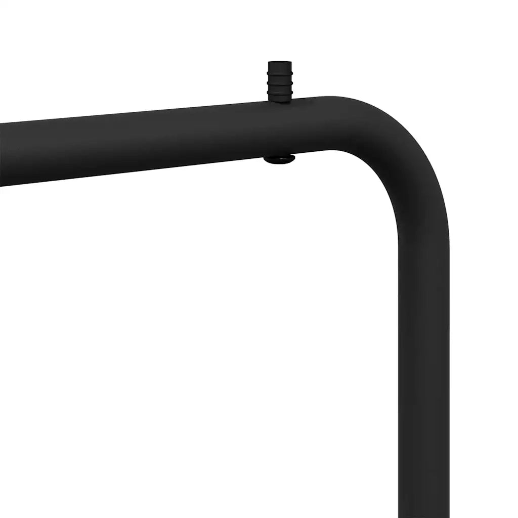 Stendibiancheria Nero 100 x 56 x 154 cm Acciaio 868444