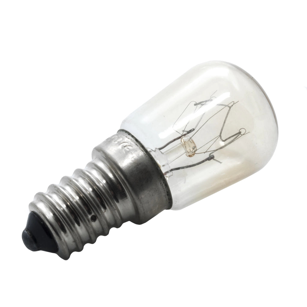 Lampadina forno 25W vetro E14 luce calda resistente alte temperature 300 gradi