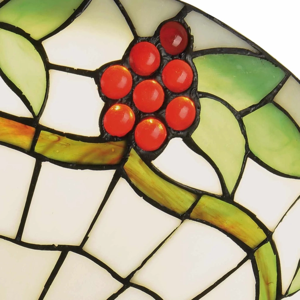 LÚZETE - LAMPADA DA SOFFITTO A LED 24 W 4000K 40 CM TIFFANY GRAPE