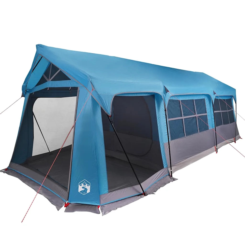 Tenda Familiare Blu e Grigio 620 x 322 x 240 cm Poliestere 4100698