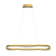 Lampada sospesa PRECIOSA oro LED 45W 4000K Milagro