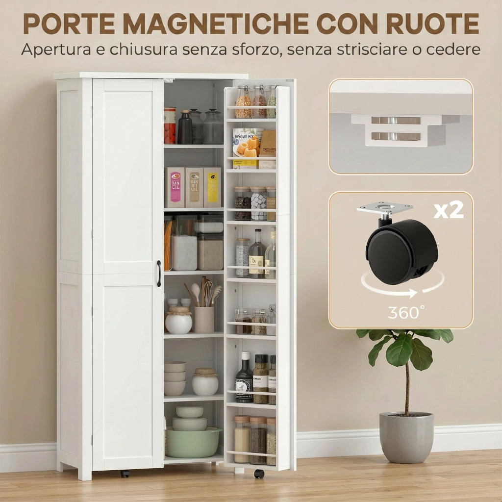 Mobile Cucina con Ante e Cassetti ¨C Zephmum ¨C Bianco