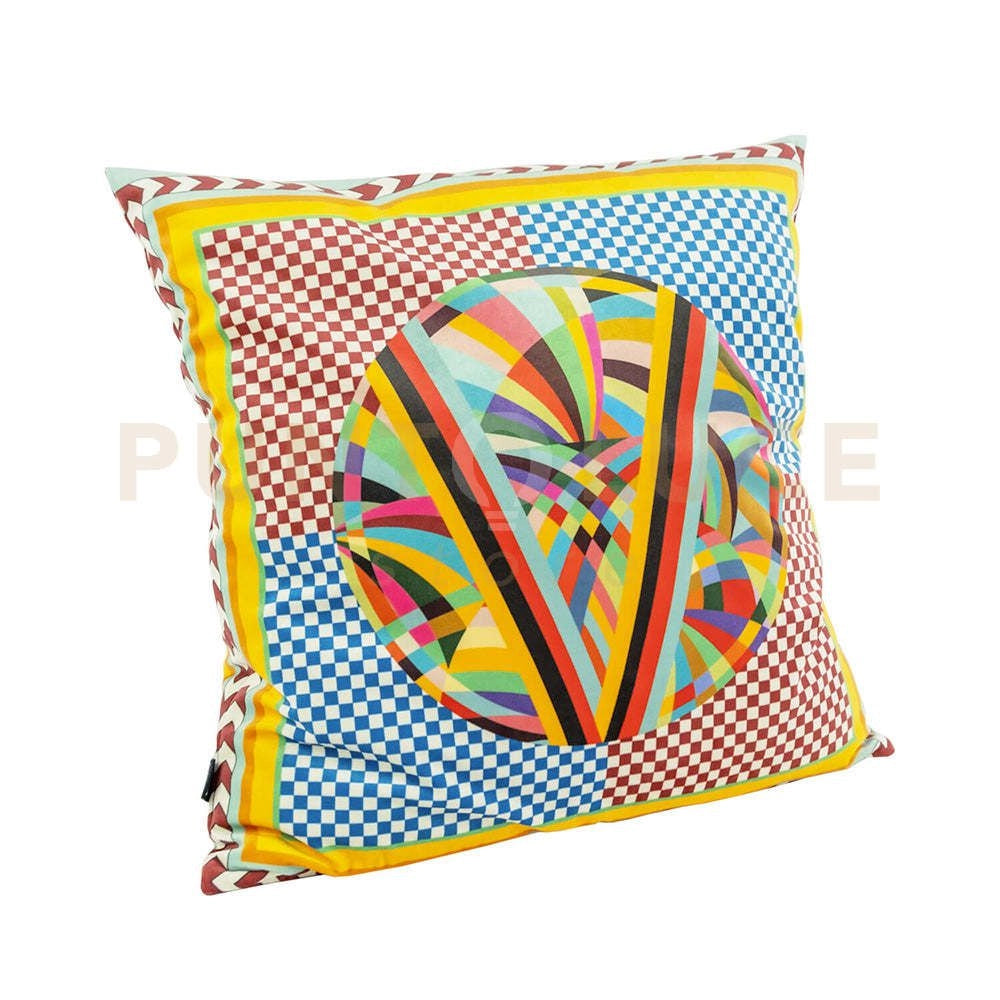 FODERA CUSCINO 50X50 DISEGNO RAINBOW
