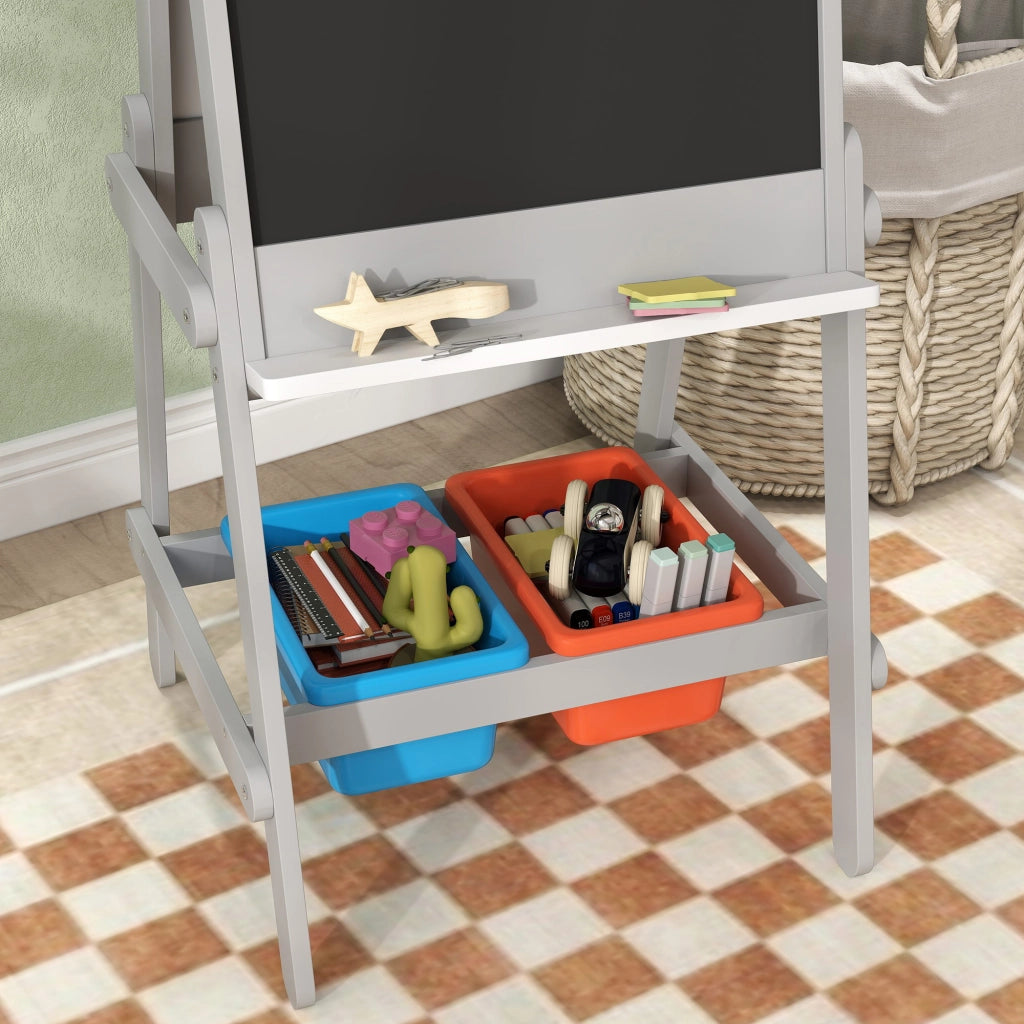 Cavalletto per Bambini 3-in-1 ¨C zephmum ¨C Bianco