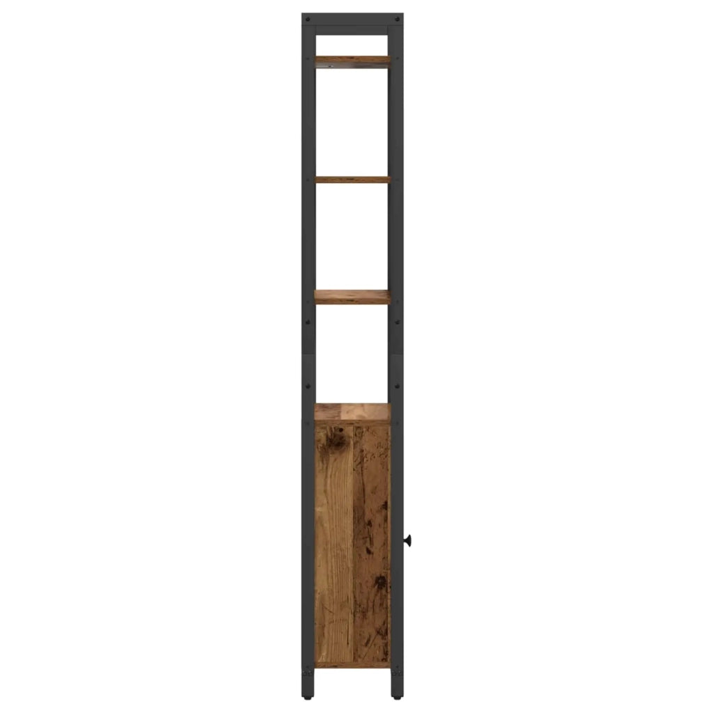 Armadio per Libri Legno vecchio 40 x 24 x 161 cm 883854