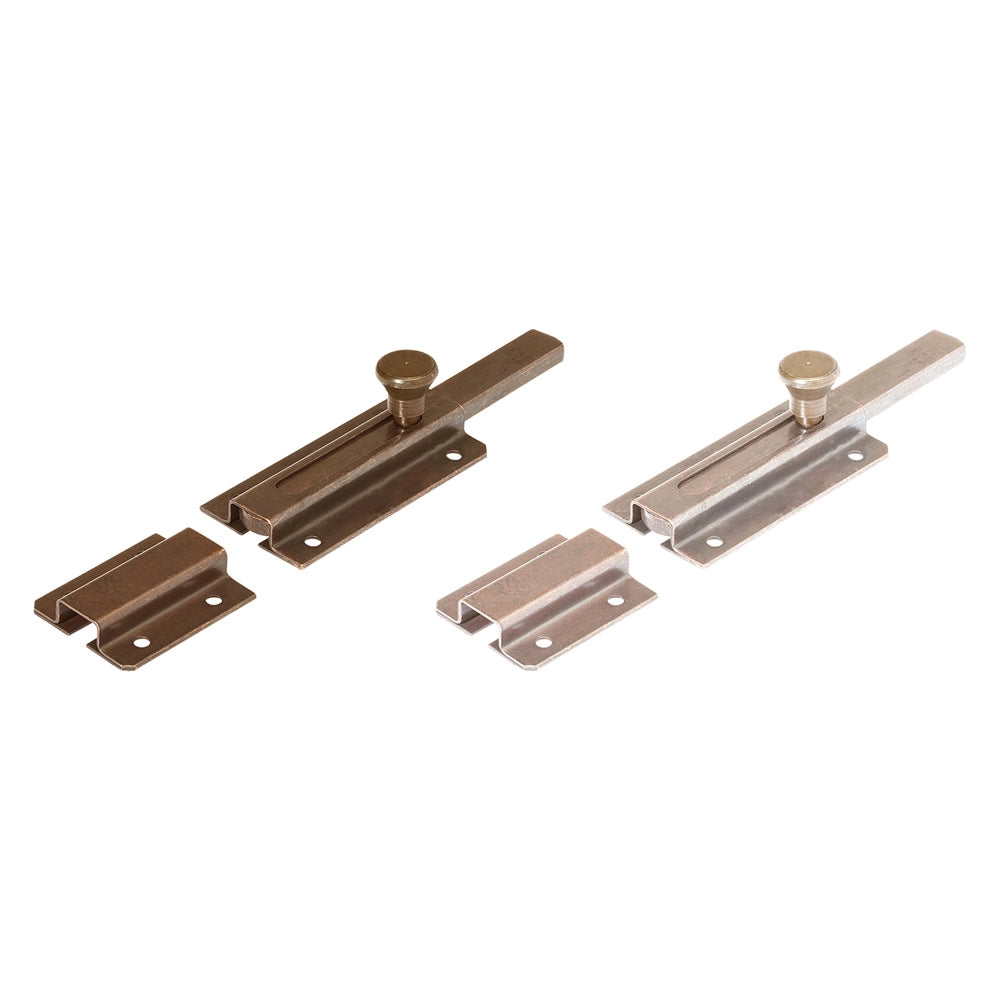 CATENACCIO TRASVERSALE RICOPERTO ART.215 mm 120 - acciaio bronzato- 20 pezzi  - ALDEGHI LUIGI