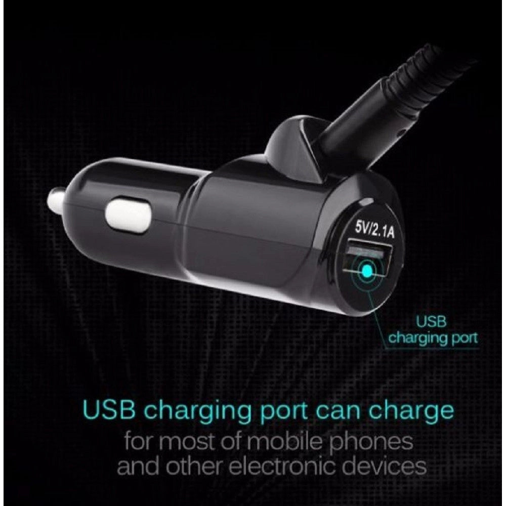 Trade Shop - Lettore Mp3 Multifunzione Wireless 2.1a Caricabatteria Doppio Usb Per Auto Q-b68 -
