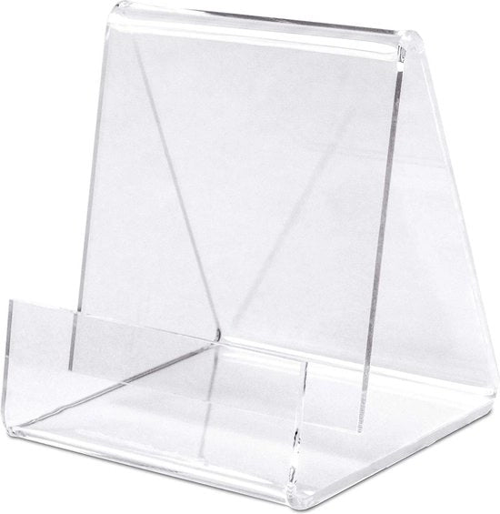 Decine di supporti per libri in plexiglass - Altezza 8 cm - 10 pezzi