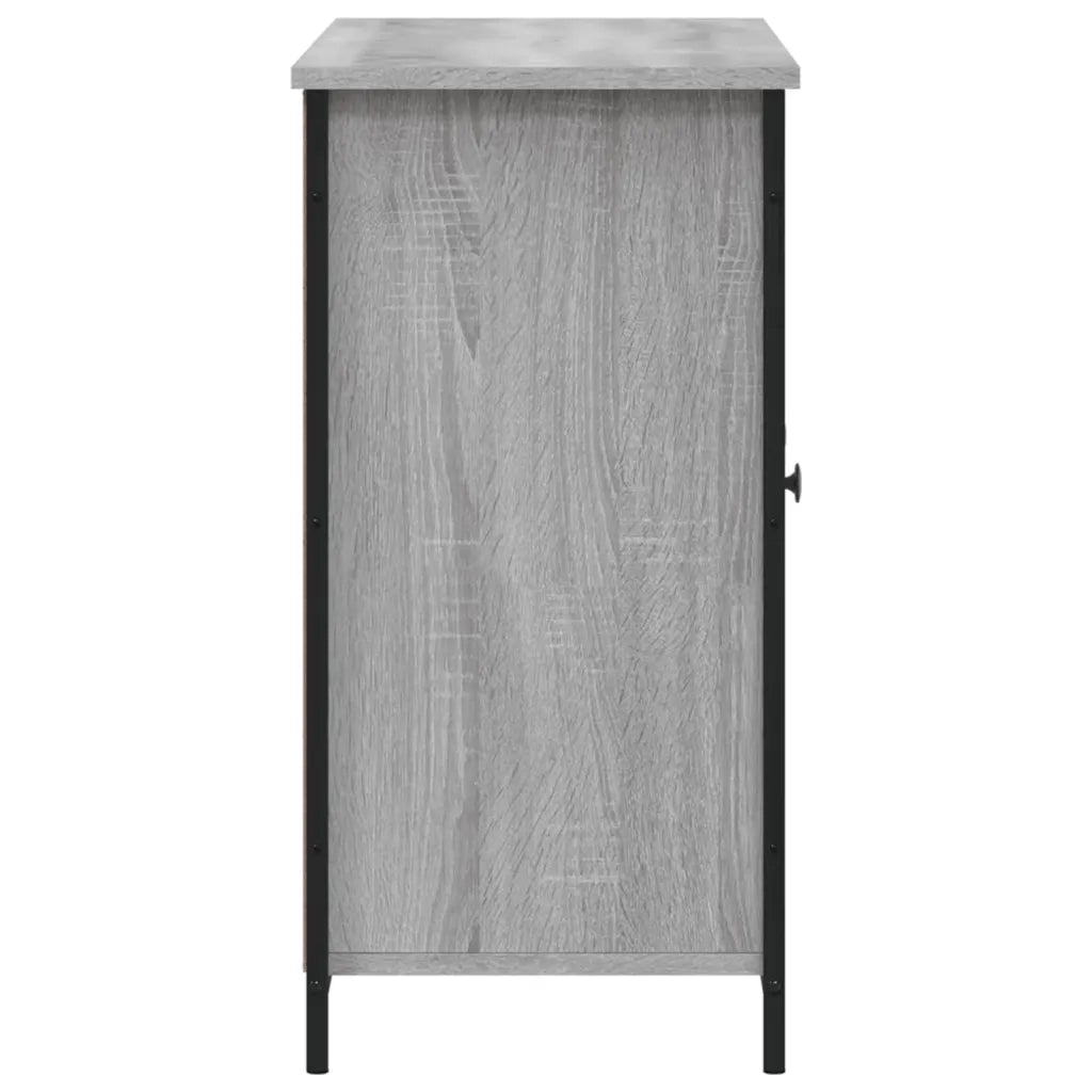 Credenza-Buffet-Armadio da cucina Grigio Sonoma 100x35x70 cm in Legno Multistrato