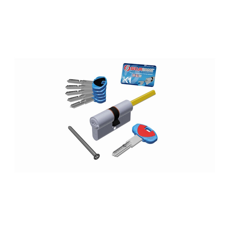CILINDRO K1 SAGOMATO C/5CH+1C P/POM 30+40 CR SAT SECUREMME