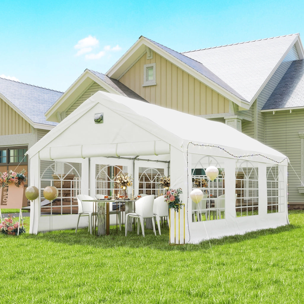 Tenda da Giardino ¨C Minimal ¨C Bianco 4x6m