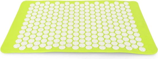 Mat di Acupressione per Relaxamento e Massaggio | Mat di TPE a Punti di Pressione (Verde)