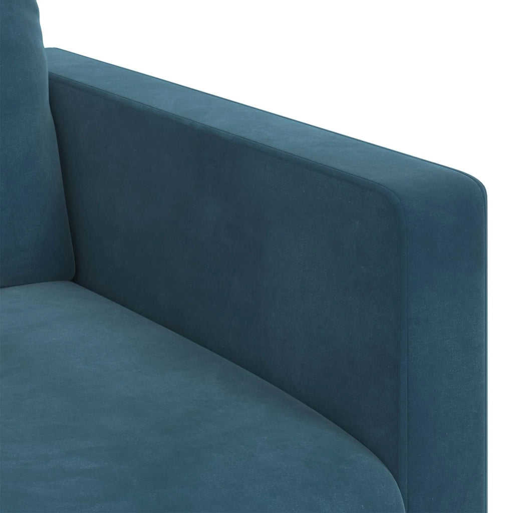 Divano Blu 78 x 78 x 80 cm Velluto 42024412