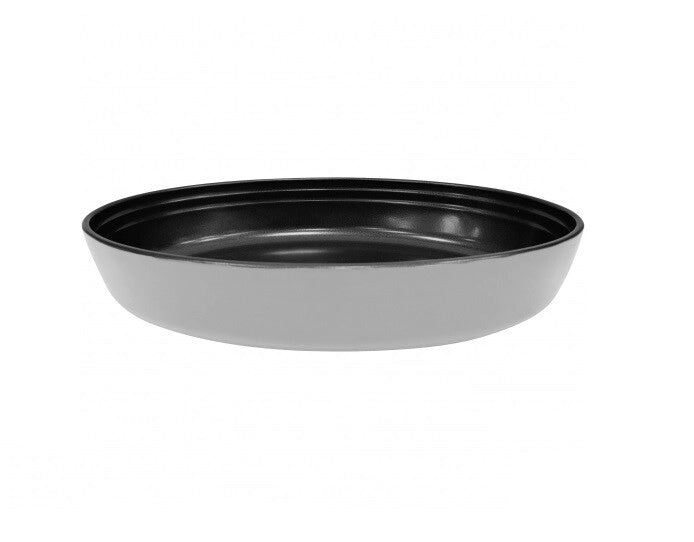 Pirofila Antiaderente in Vetro Borosilicato Ovale Grigia 3 Litri 35 x 24 x 6 cm