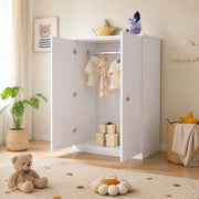 ARMADIO Compatto 80x50x120 cm MDF Bianco