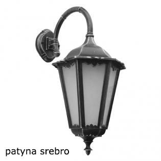 Applique esterna retro nera 64cm 30cm 1xE27 IP43 SU-MA