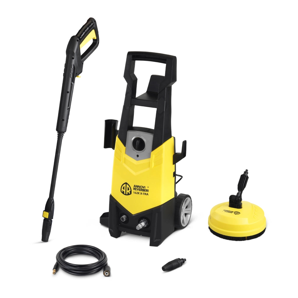 Annovi Reverberi Idropulitrice AR 162K X-TRA ad Alta Pressione, per Auto ed Esterni Casa, Pressione max. 160 bar, Portata max. 480 l/h, Potenza Assorbita 2000 W