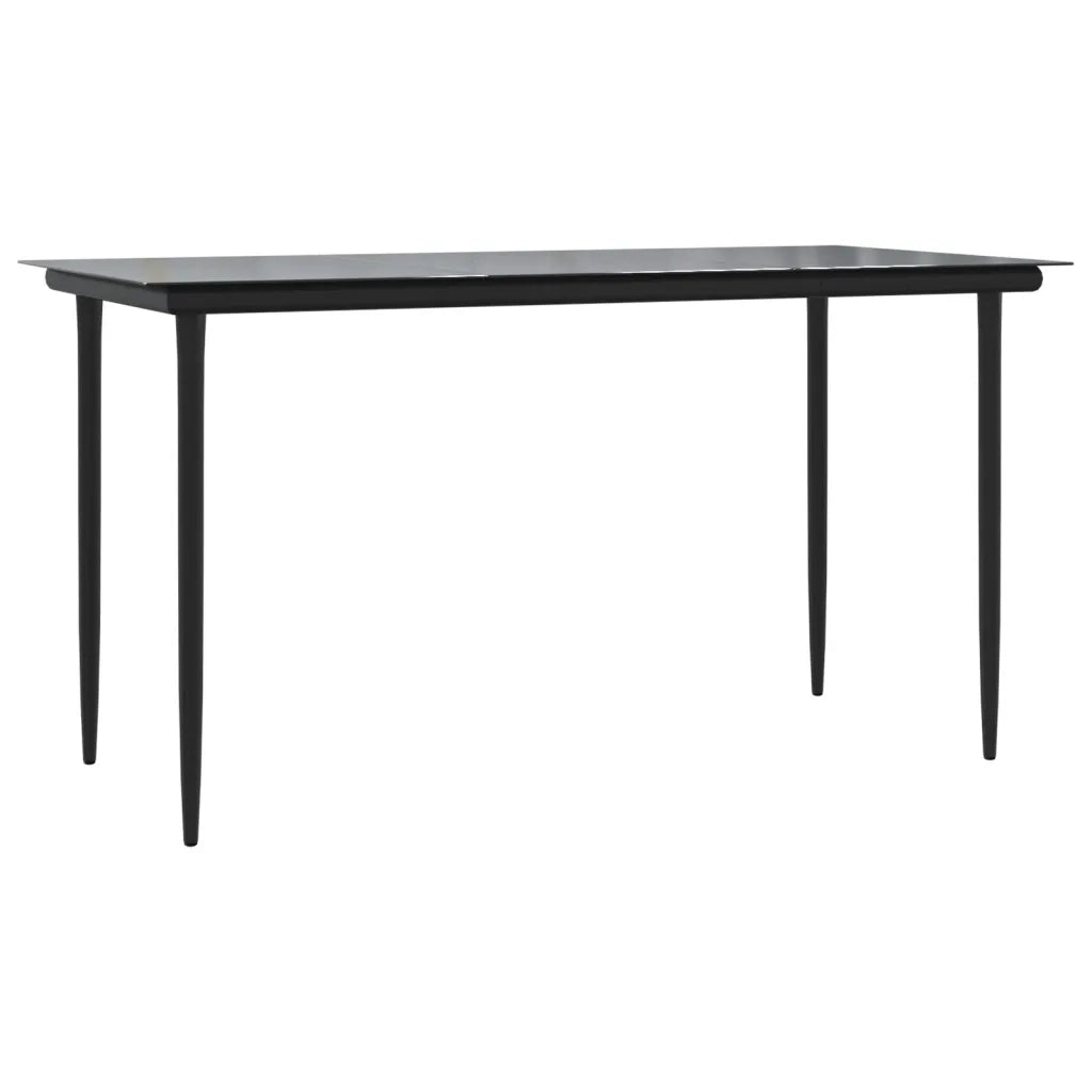 Set Pranzo da Giardino 5pz con Cuscini Grigio Chiaro Polyrattan 3212845