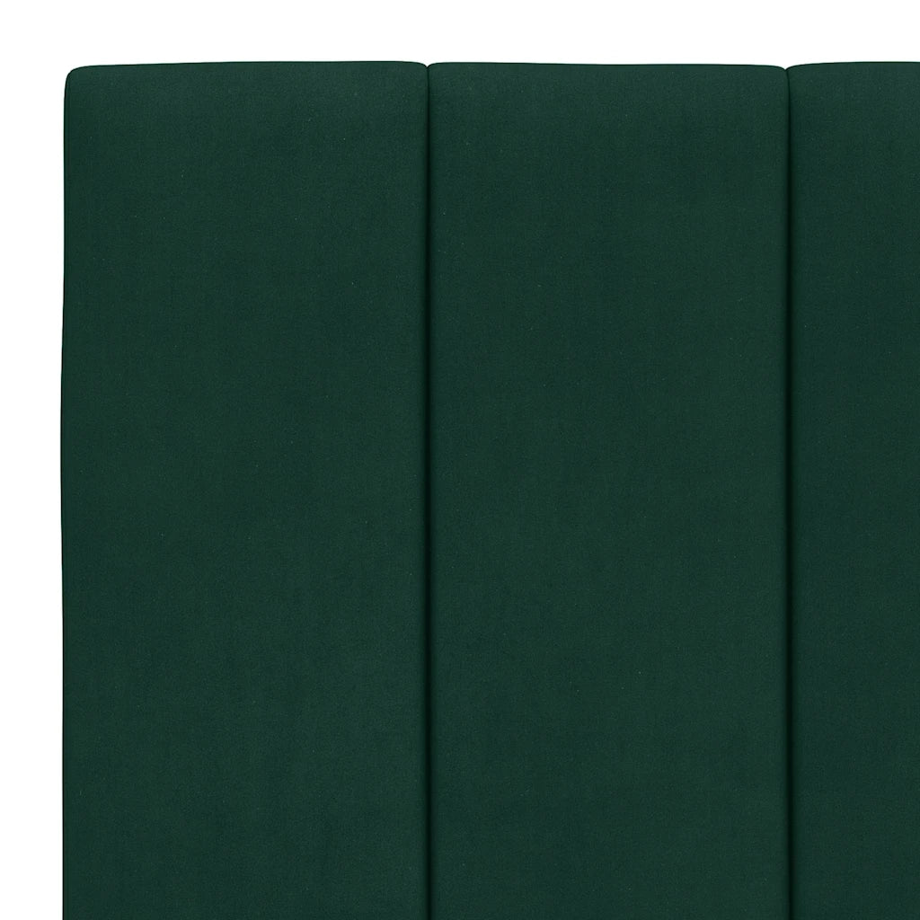 Cuscino Testiera Hanko Verde Scuro 80 cm in Velluto 374646