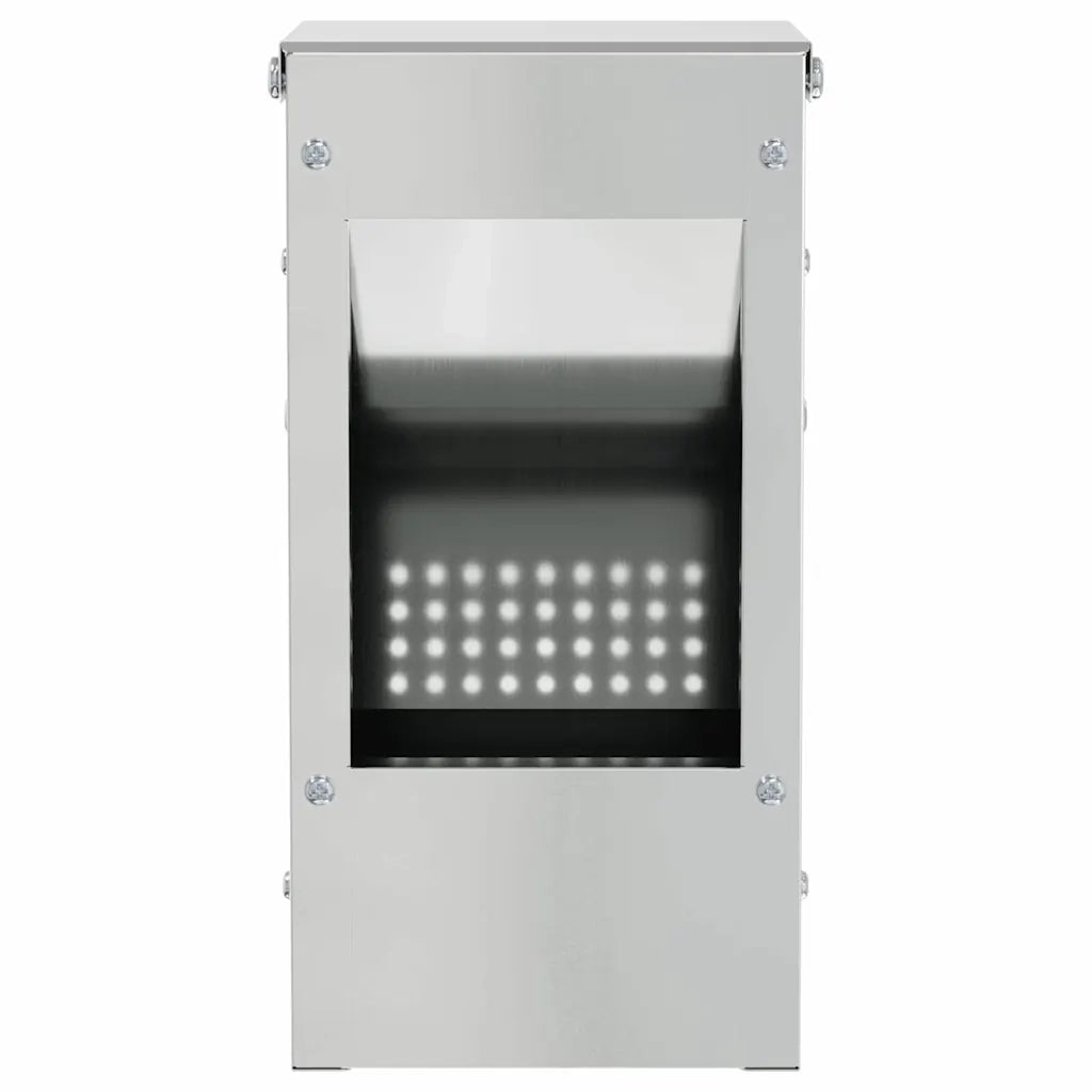 Mangiatore per conigli Argento 12,5 x 12,5 x 25 cm 874587
