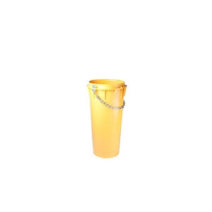 TUBO PER SCARICA DETRITI C/CATENE GIALLO- 1,0 pz