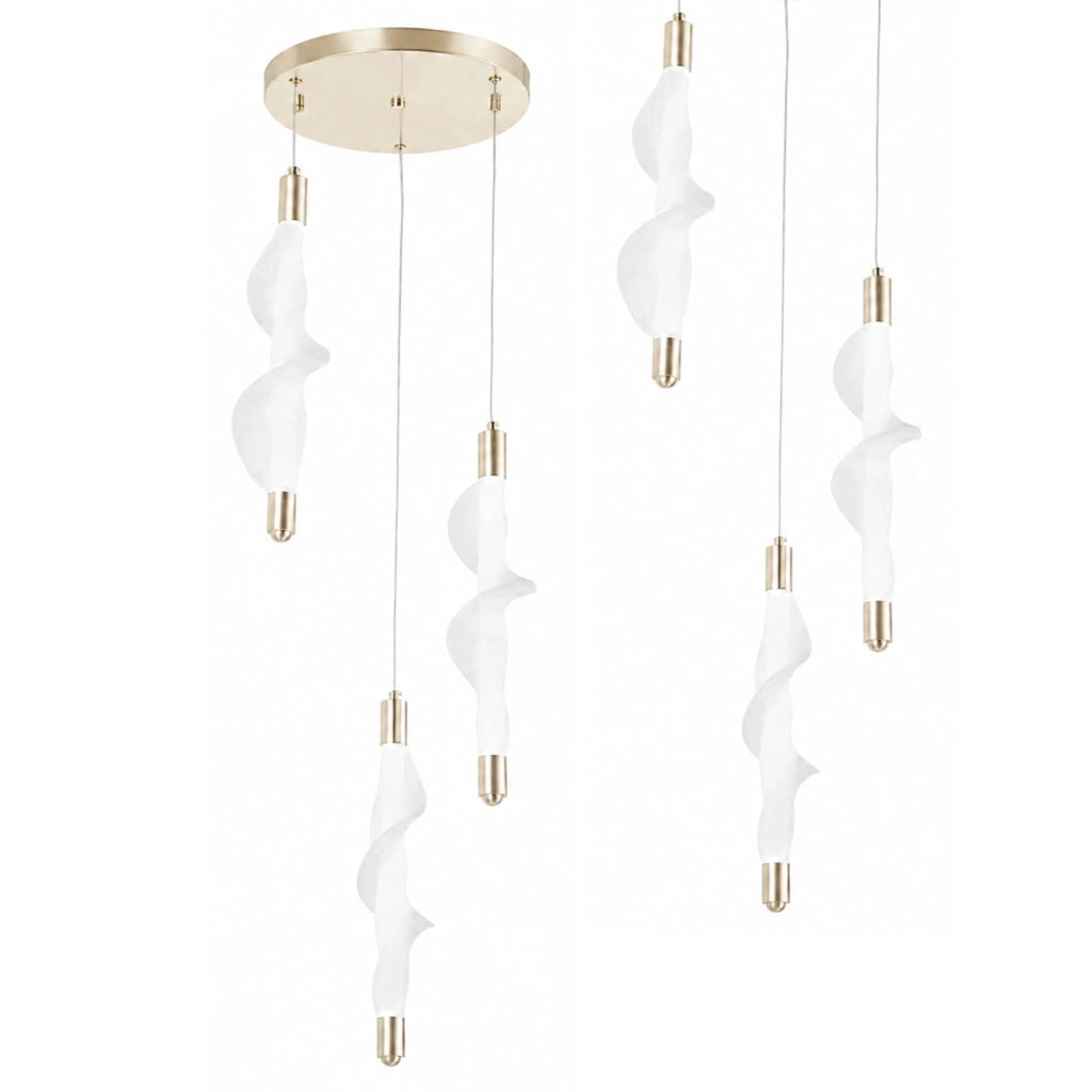 Lampada G009-3cpr White/gold