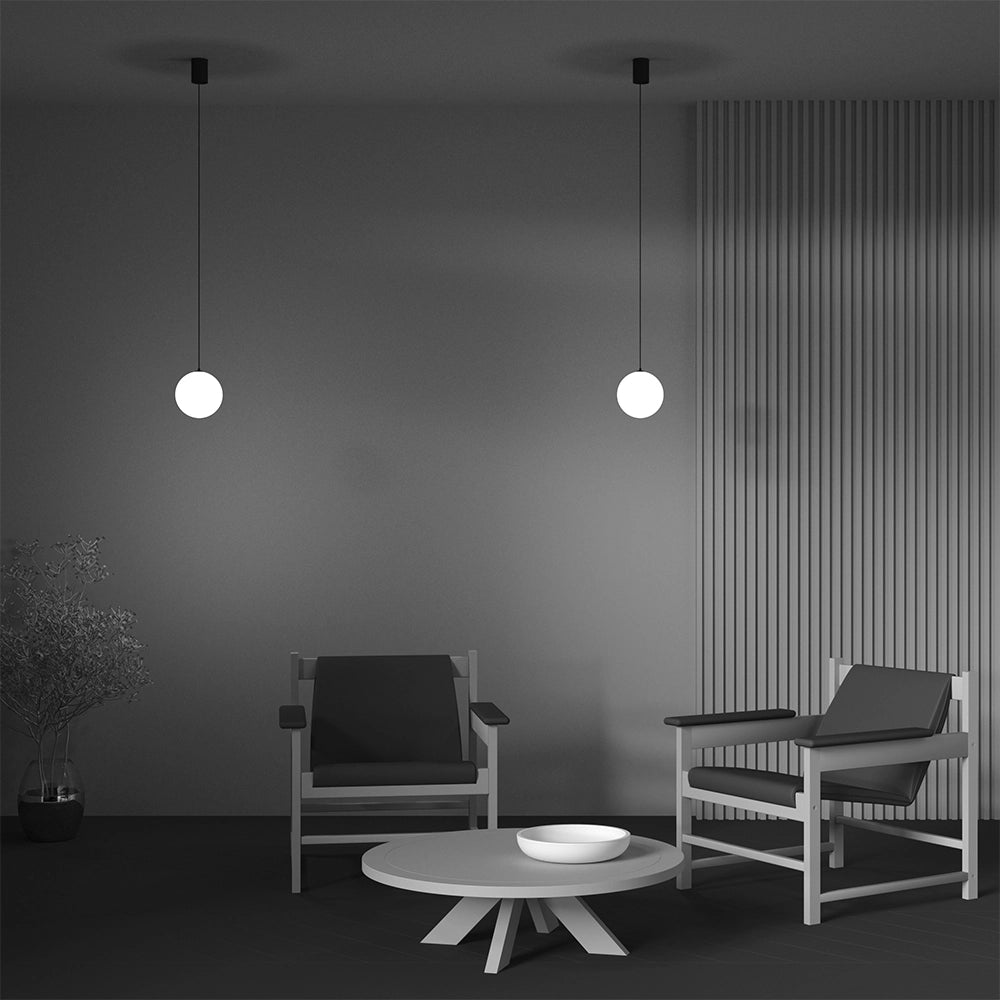 Lampada a sospensione Maytoni Luna LED 5W 4000K nera