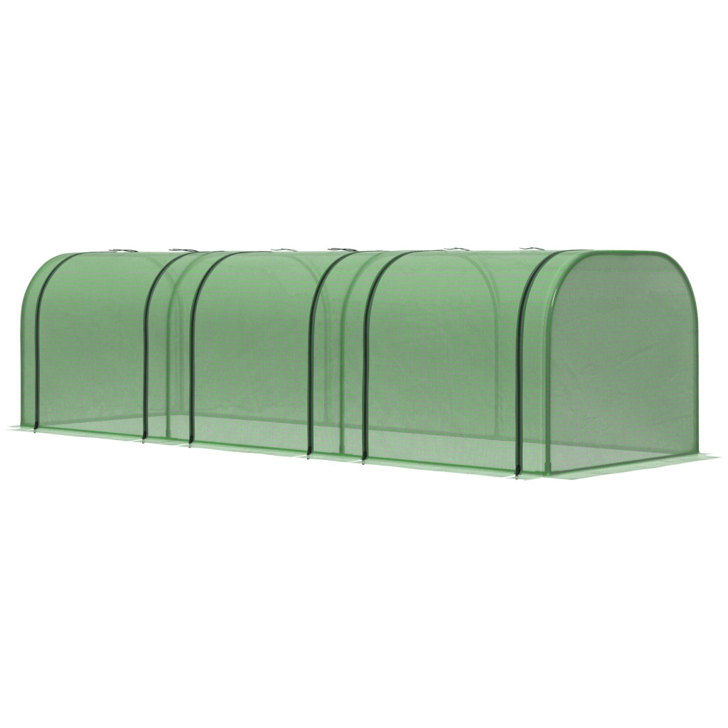 Serra da Giardino per Pomodori ¨C Xylo ¨C PE 140g/m2 Anti-UV Verde 3L x 1l x 0,8H m