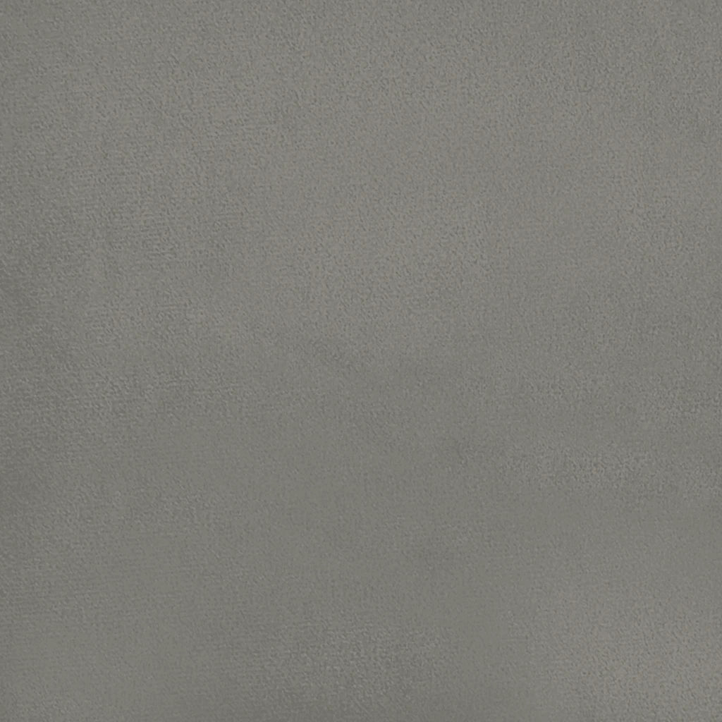 Letto matrimoniale | Letto per adulti | Giroletto senza Materasso Grigio Chiaro 180x200 cm Velluto