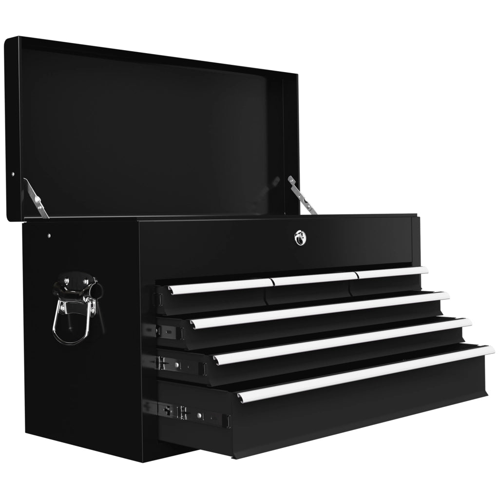 Cassetta Portautensili con 3 Cassetti ¨C Xylo ¨C Acciaio Nero 60x26x34cm