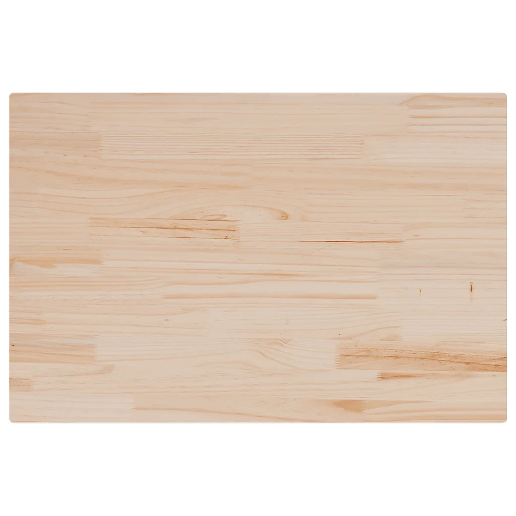 Piani Tavolo | Superficie Tavolo | Piano Scrivania 3 pz 80x53x2,5 cm Rettangolare Legno Massello Pino