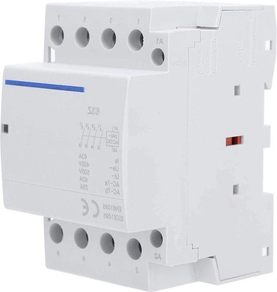 Schakelastraat BCH8-63 AC/DC 4NO 63A 400V Interruttore elettronico domestico a bobina - Interruttore industriale (AC/DC 24V)