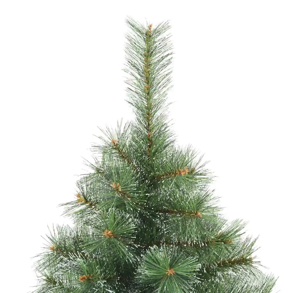 Albero di Natale Artificiale Snodato Foderato di Neve Verde 42019337